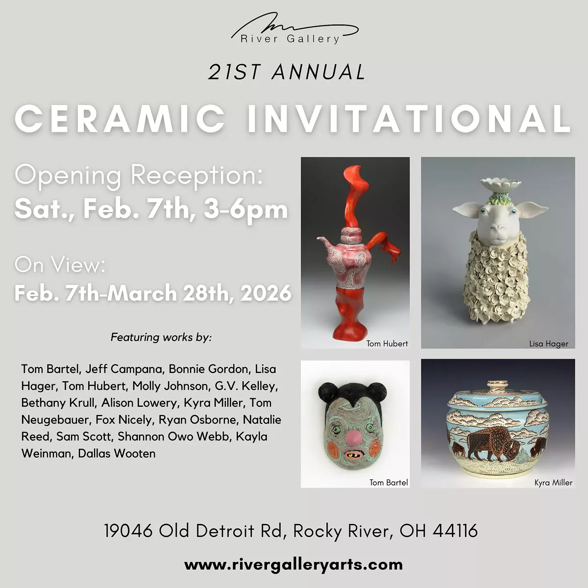 21st Annual Ceramic invitational