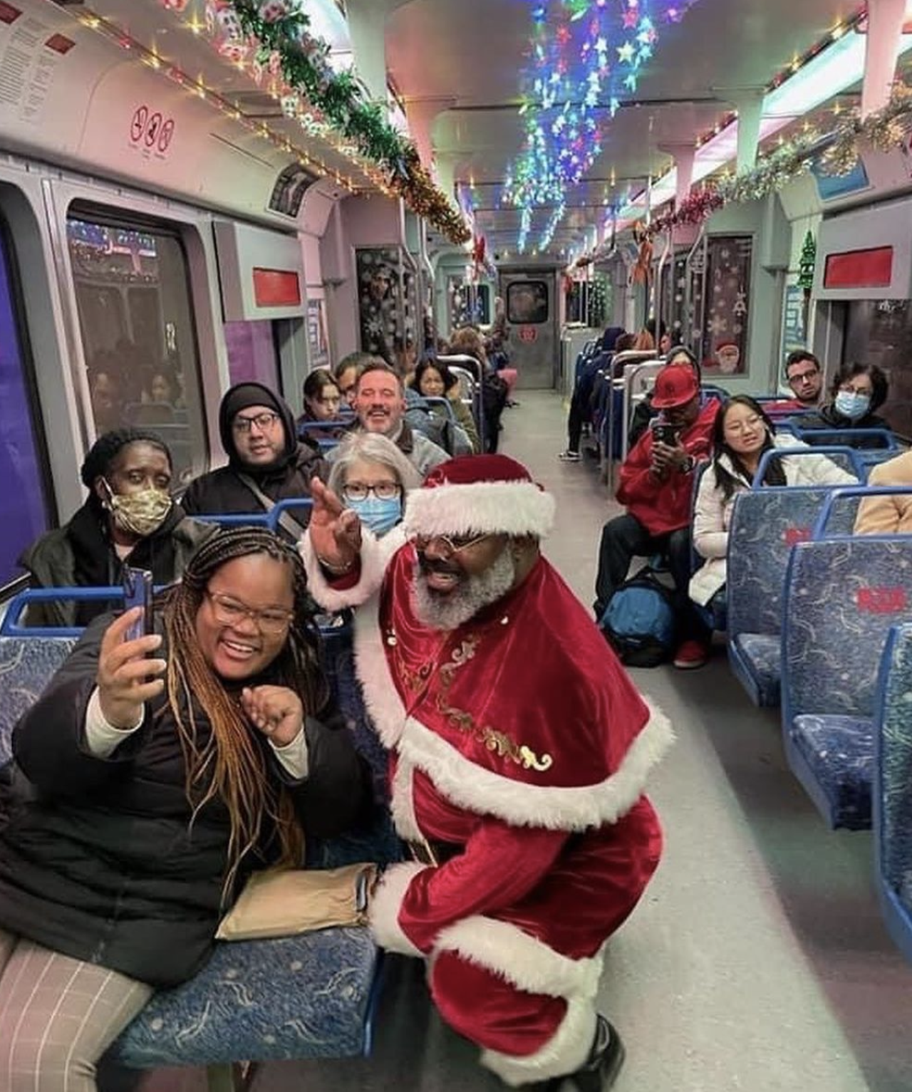 Ride or Visit the RTA’s Holiday Car
The RTA’s Holiday Car always gets us in the mood for the holiday season. You can plan your trip here, or visit the car at one of the stops it’ll be making around town, like the La Gran Parranada (4346 Ridge Rd., Brookyln, 12/16 6-9 p.m.) or Season’s Greetings from Shaker Square (13224 Shaker Blvd., 12/17, 2-6 p.m.).
