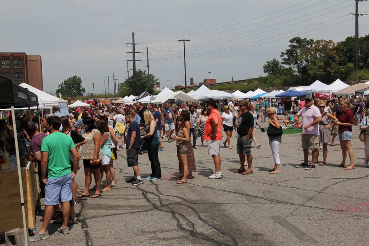 23 Photos from Saturday's Cleveland Flea