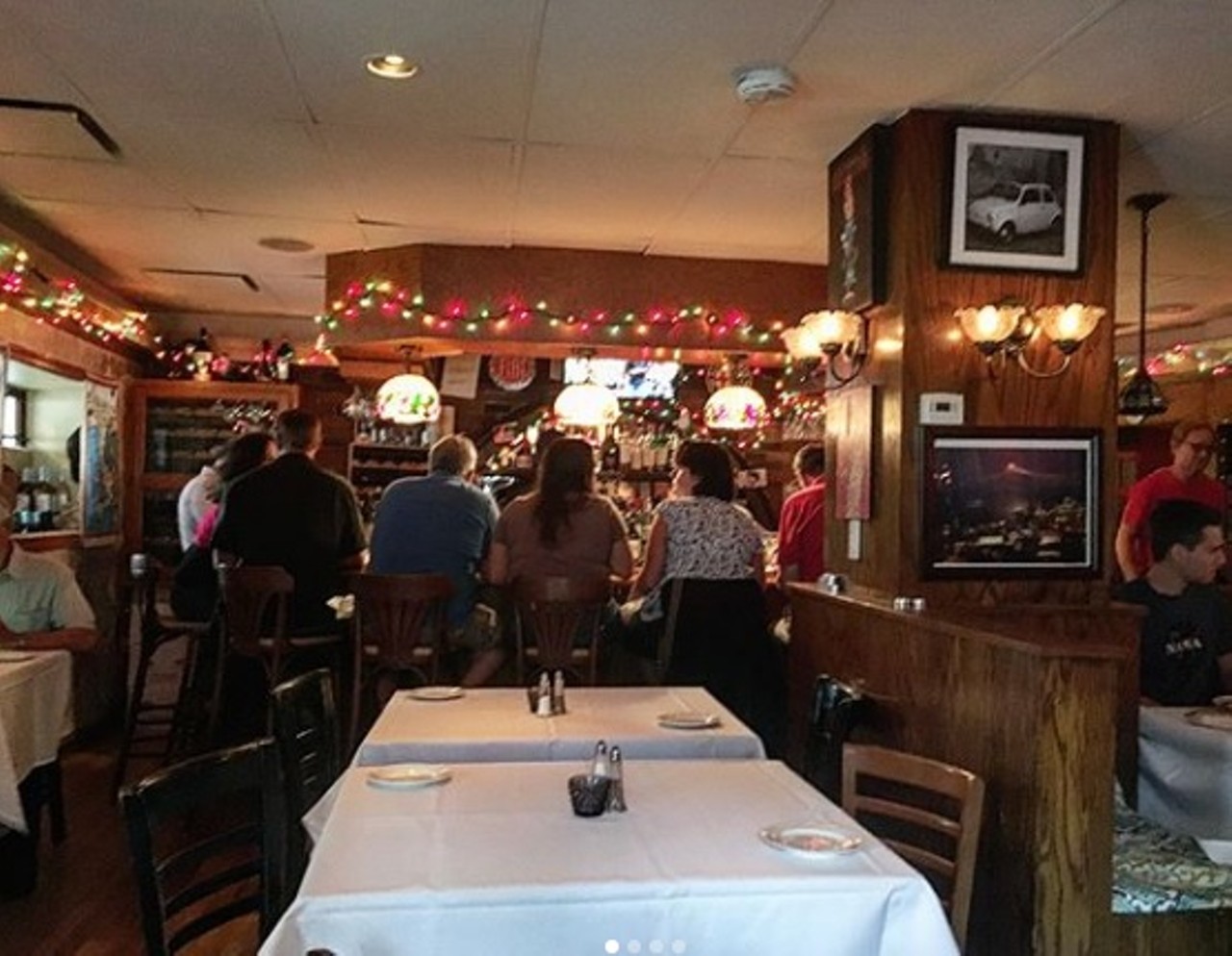 Etna 
11919 Mayfield Rd., 216-791-7670
Tucked into a corner of Little Italy, this establishment channels an &#147;old world&#148; atmosphere with its wooden bar and low ceilings. Check out their daily seafood specials and, in the summer, their outdoor seating options.  
Photo via heidilynn88/Instagram