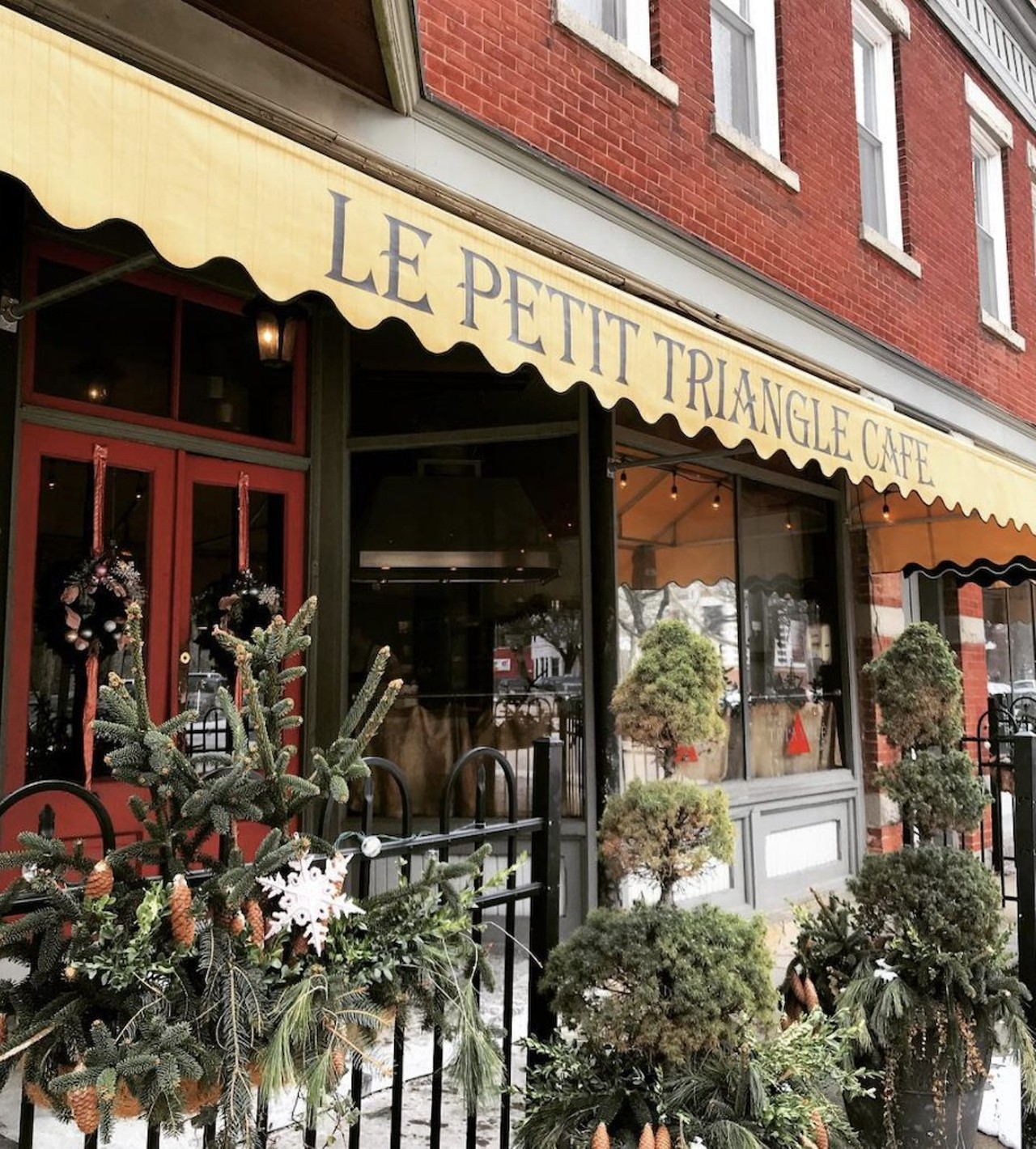  Le Petit Triangle
1881 Fulton Ave., Cleveland 
A little cramped, occasionally noisy, and quite possibly the city's smallest restaurant, this tiny French bistro still manages to provide a romantic atmosphere while turning out superlative crepes, earthy p&acirc;t&eacute;s, and one of the best Croque Monsieur sandwiches this side of the Seine. You&#146;ll be transported to Paris for a couple hours here.
Photo via @Lindsey_Salchi/Instagram