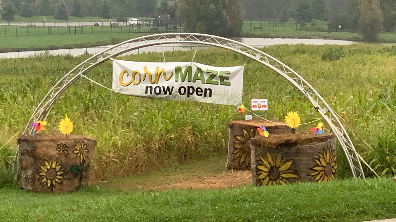  Lake Metroparks Farmpark Corn and Pumpkin Festival 
8800 Euclid Chardon Rd., Kirtland
"Stalk" through this 3-acre corn maze daily through October 17th from 9 a.m. to 4:30 p.m. In addition to the daily corn maze, two Corn and Pumpkin weekends are taking place on October 8th and 9th, 15th, 16th and 17th from 9 a.m. to 5 p.m. You can help husk, shell and grind the corn plus make homemade corn husk dolls and paint pumpkins.