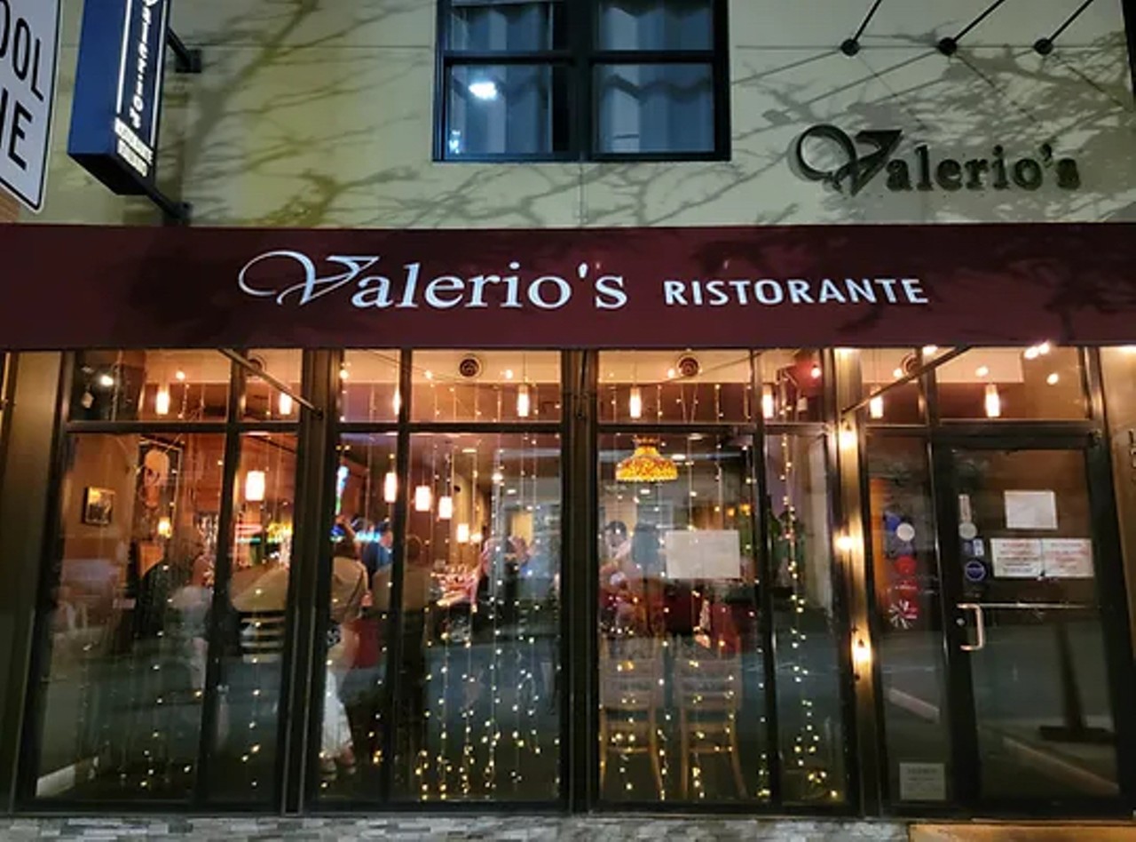 Valerio’s Ristorante 
12405 Mayfield Road, Cleveland, 216-421-8049
Why we love it: Born in Southern Italy, Florence-trained chef and owner Valerio Iorio brought his culinary expertise to Cleveland when he immigrated from Florence in 1995 with his wife, Stella, before opening Valerio’s in Little Italy a year later. He credits quality ingredients that bring out the natural flavor, along with high-quality olive oil used in his classic dishes. “I always go out and look for the best product, the freshest and most authentic one,” he says. The cozy spot sports a welcoming wooden bar, rows of wine displayed on the rack and a friendly "Mona Lisa" on the wall, in addition to a banquet hall, all a short walk from nearby Severance Hall.  Try this: Valerio himself says one of the best dishes is the sausage orecchiette ($19.95). The pasta is sauteed in its own tomato cream sauce, starring the restaurant’s proprietary blend of mild Italian sausage made by the same provider for 28 years and counting.