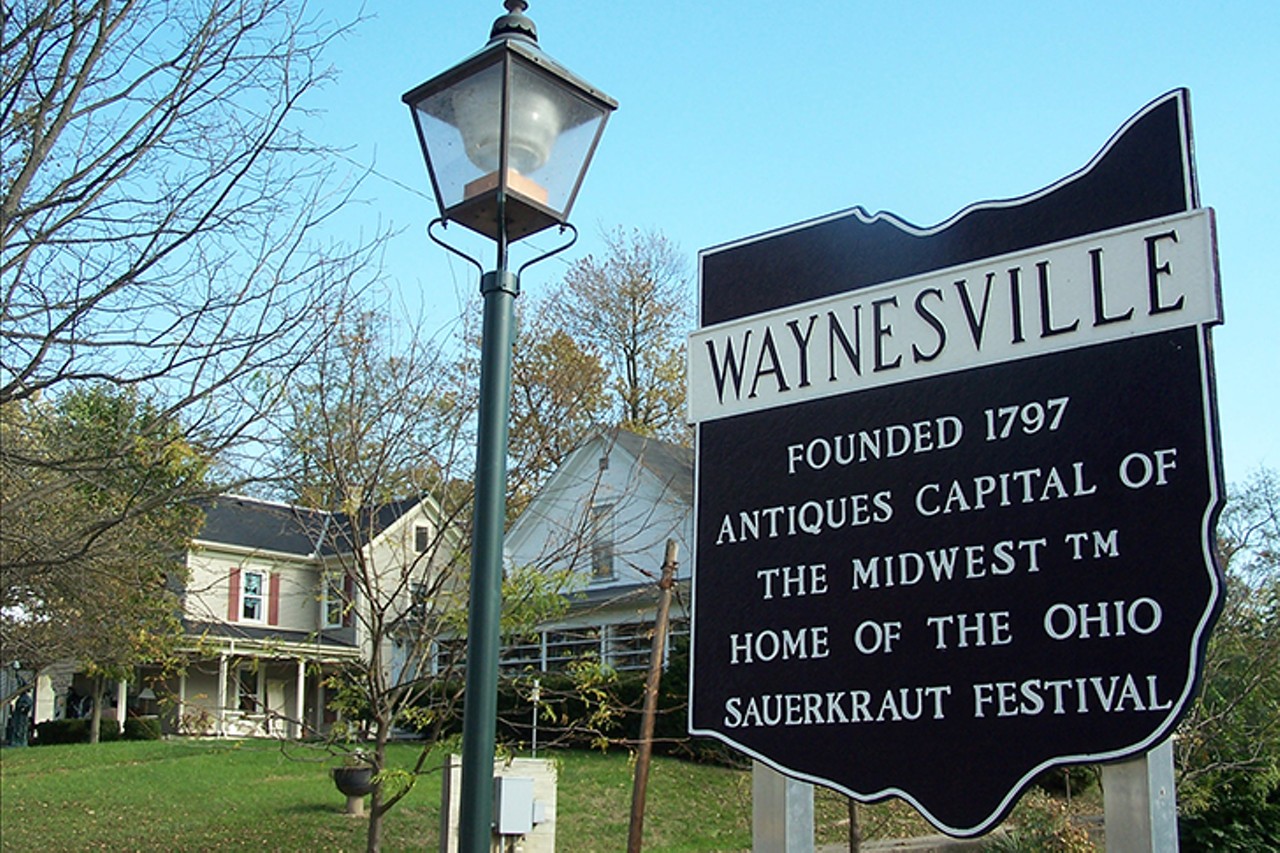 Go shopping at Waynesville&#146;s &#147;Antiques Capital of the Midwest&#148;
Waynesville, Ohio 
The quaint, rural town of Waynesville is home to over 60 shops and restaurants. But with two antique malls and over a dozen antique shops, it&#146;s no surprise that they are considered the &#147;Antiques Capital of the Midwest.&#148; 
Photo via Waynesville Shops