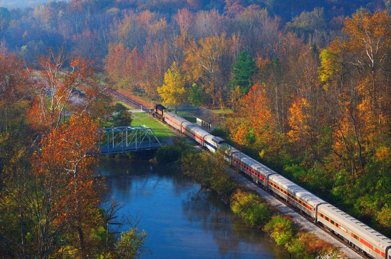  Cuyahoga Valley National Park
We have a National Park right in our own backyard - you&#146;re damn right it has perfect views. The views are great year round but we&#146;re partial to the fall.
Photo via Cuyahoga Valley Scenic Railroad/Facebook