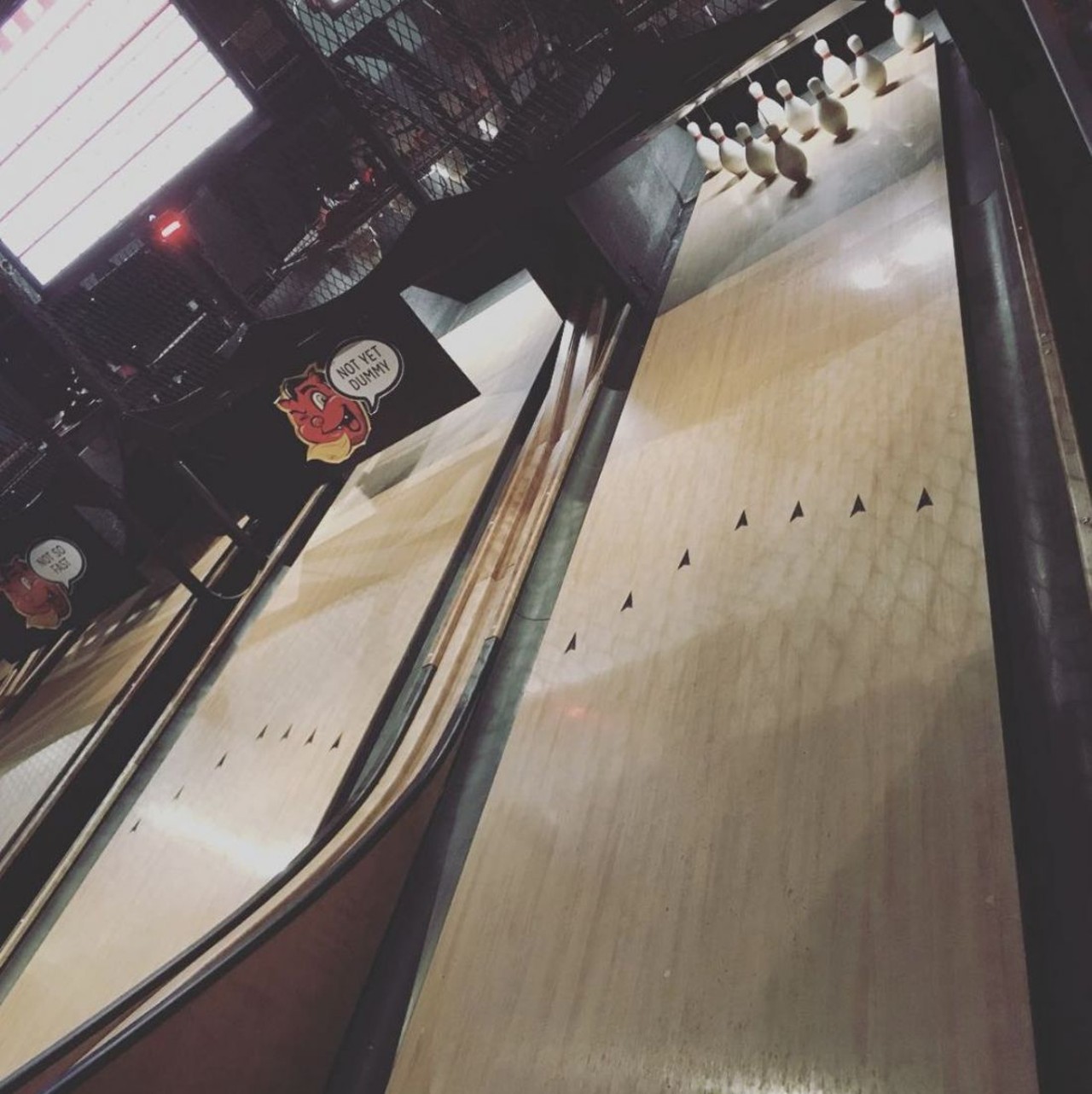  Duckpin Bowling
Hi and Dry, 2221 Professor Ave., Cleveland
Yeah, regular bowling is fun, but why not try something new. Duckpin Bowling gives you three turns per frame, on shorter lanes, with smaller balls. So if you&#146;re not so good at the real thing, this place is perfect to not embarrass yourself. 
Photo via @HiAndDryCle/Instagram