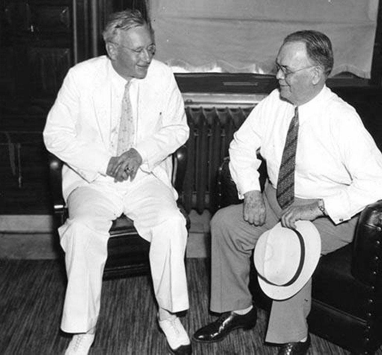 Alfred Landon and WR Hopkins