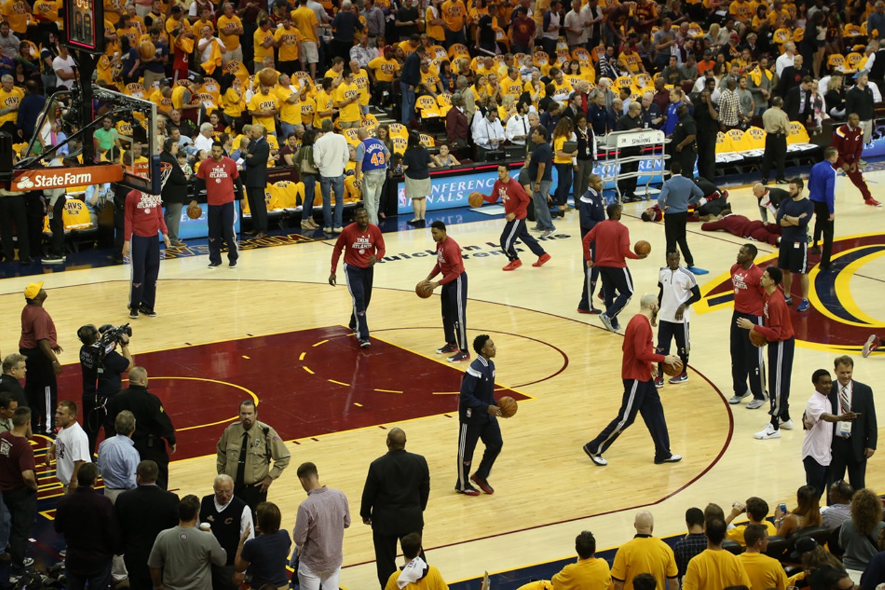 28 Photos from the Cavs vs. Hawks Game 3