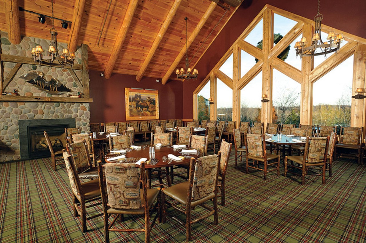  Blue Canyon
8960 Wilcox Dr., Twinsburg 
Perched on a hill overlooking the Ohio countryside, this rambling lodge offers a lovely backdrop for their hearty American fare. While entr&eacute;es like short ribs and mac 'n' cheese may sound homey, count on the restaurant to update them with luxury ingredients and season them with culinary magic.
Photo via @Britt_Schnides/Instagram
