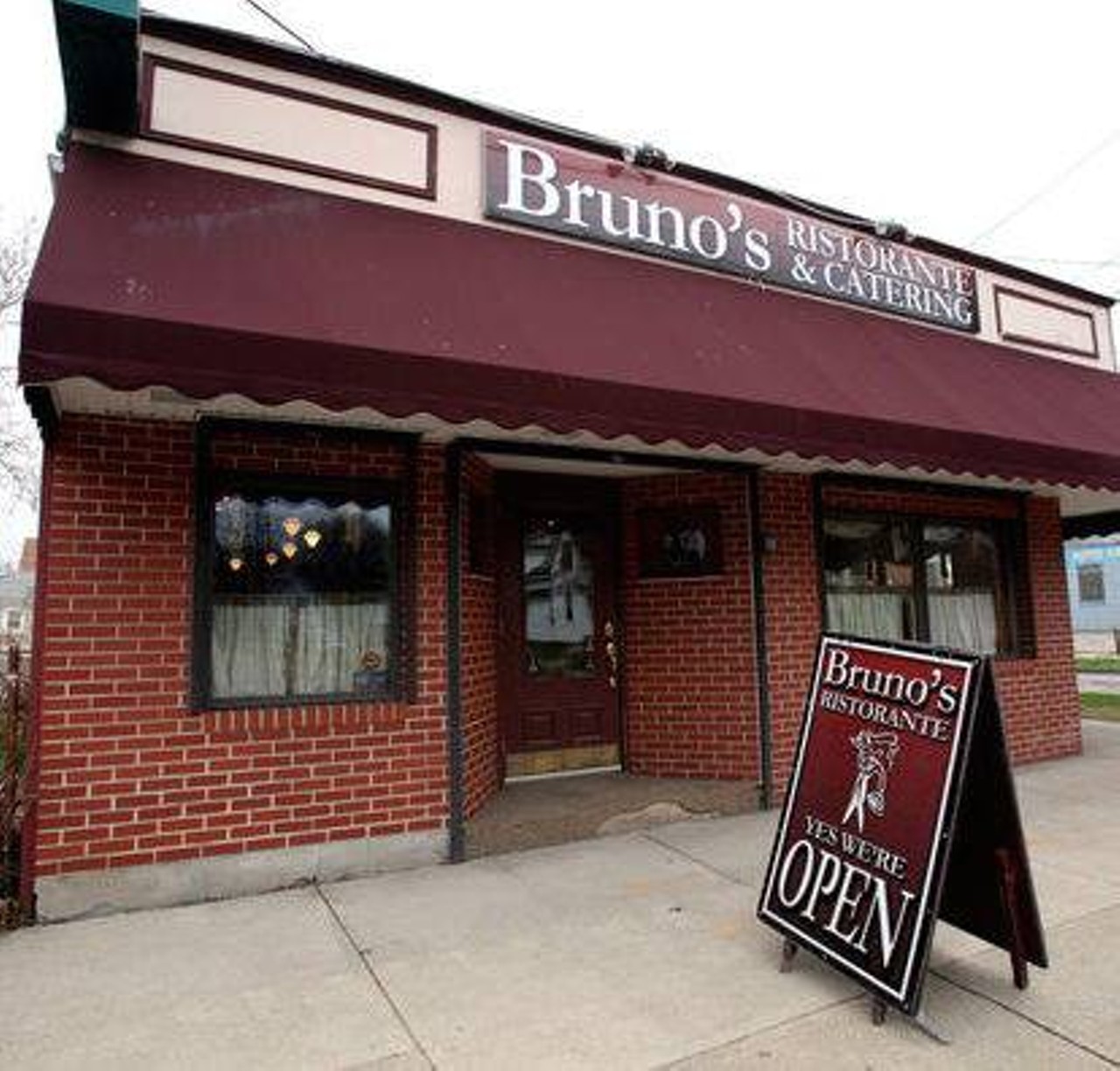  Bruno&#146;s Ristorante
2644 West 41st St., Cleveland 
Stepping into this cozy neighborhood ristorante &#150; with its wooden bar, linoleum floors, and menu of pizza, pasta, and assorted parmigianas, cacciatores, and marsalas &#150; is like traveling back in time to the days when Italian restaurateurs baked their own breads, made their own pastas, and served it all in charming, intimate spaces. Almost everything on the "full-meal deal" menu is delish. But when it comes to fried calamari and baked lasagna, Bruno's scores among the very best. 
Photo via Bruno&#146;s Ristorante/Facebook