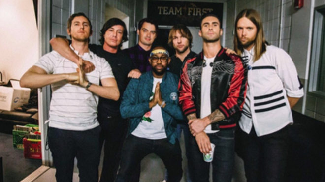 Maroon 5 comes to Blossom tonight.