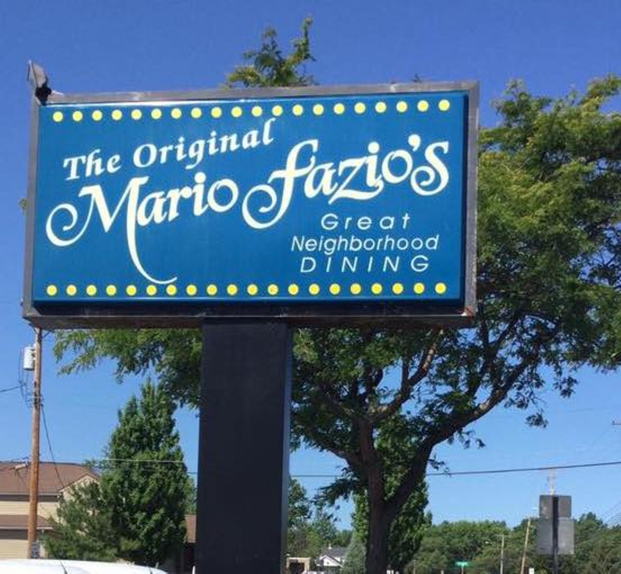  Mario Fazio&#146;s 
34400 Chardon Rd., Willoughby
Out in Willoughby, this old school Italian joint is offering a $50, $75 and $100 dollar package to feed families of 4. All packages come with garlic bread and sauce, salad and casata cake and the $50 comes with a choice of pasta, the $75 with different chicken dishes and the $100 with more expensive entrees like middleneck clam pasta, shrimp pasta or veal cutlets with cavatelli.
Photo via Mario Fazio&#146;s/Facebook