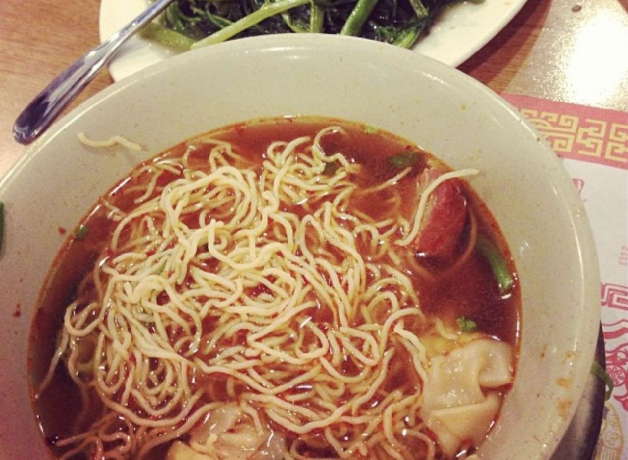  Wonton Gourmet & BBQ
3211 Payne Ave., Cleveland
Wonton dishes out some 20 varieties of Hong Kong-style soups, overflowing with plump shrimp and pork dumplings, garden-fresh greens and thin noodles. They also serve a wide selection of congee, or rice porridge.
Photo via @PatBenatarNation/Instagram