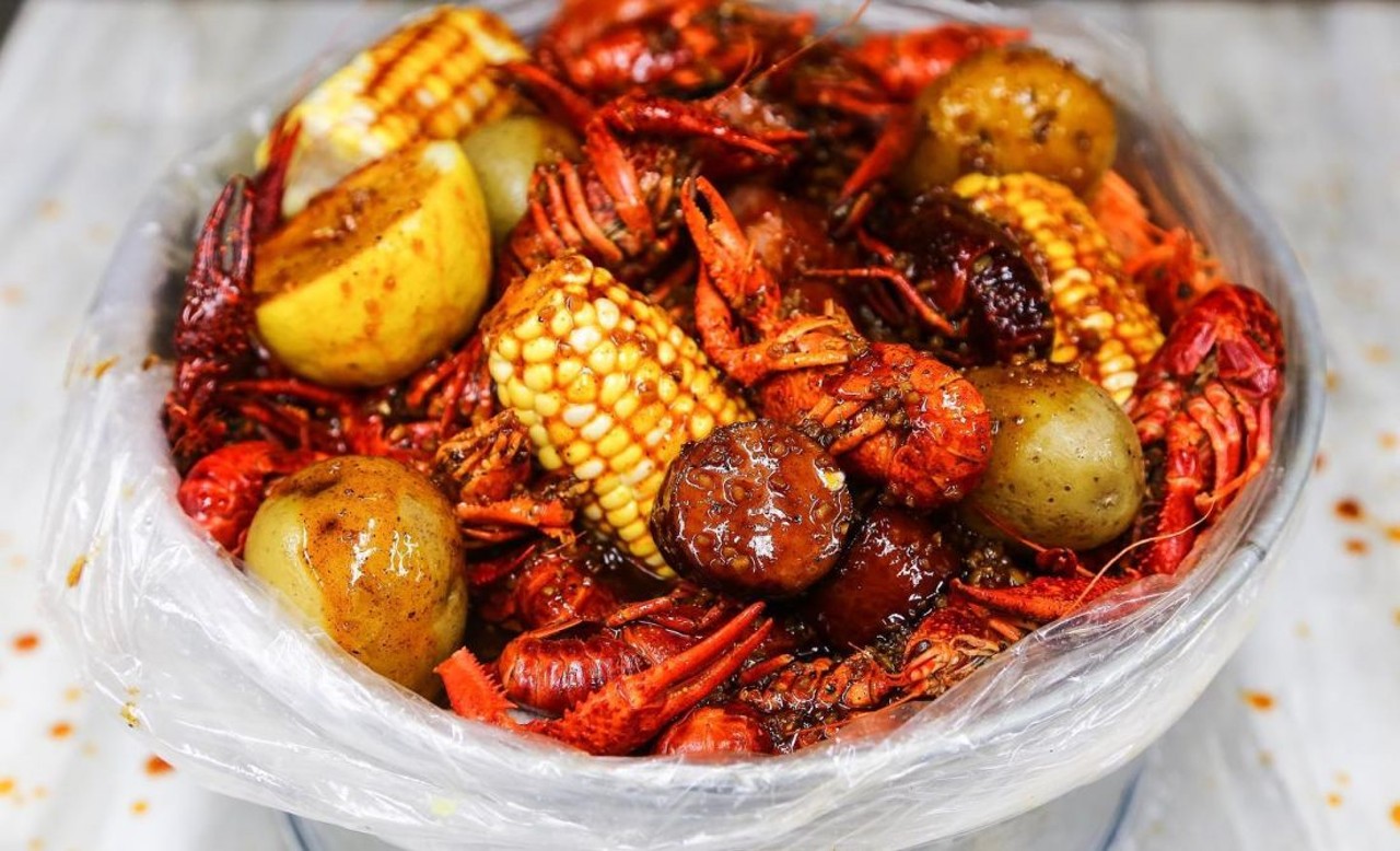  The Sauce Boiling Seafood Express
Multiple Locations 
In University Heights, this spot has perfected the to-go seafood boil in a bag and has quickly become a beloved spot for locals. Getting your hands dirty is totally worth it for this deliciousness.
Photo via The Sauce BSE/Facebook