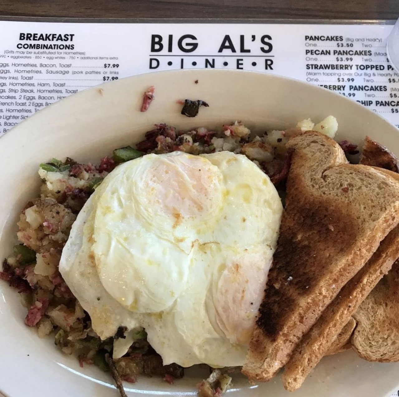  Big Al&#146;s Diner
12600 Larchmere Blvd., Cleveland 
If you miss Mom's cooking, this is the place to get your fix. Big Al's has all the comforting favorites and of course you&#146;ll find a delicious corned beef sandwich here. But the corned beef hash is the star of the show - it was featured on the Food Network&#146;s Best Thing I Ever Ate by Michael Symon.
Photo via @JamesBXXL/Instagram