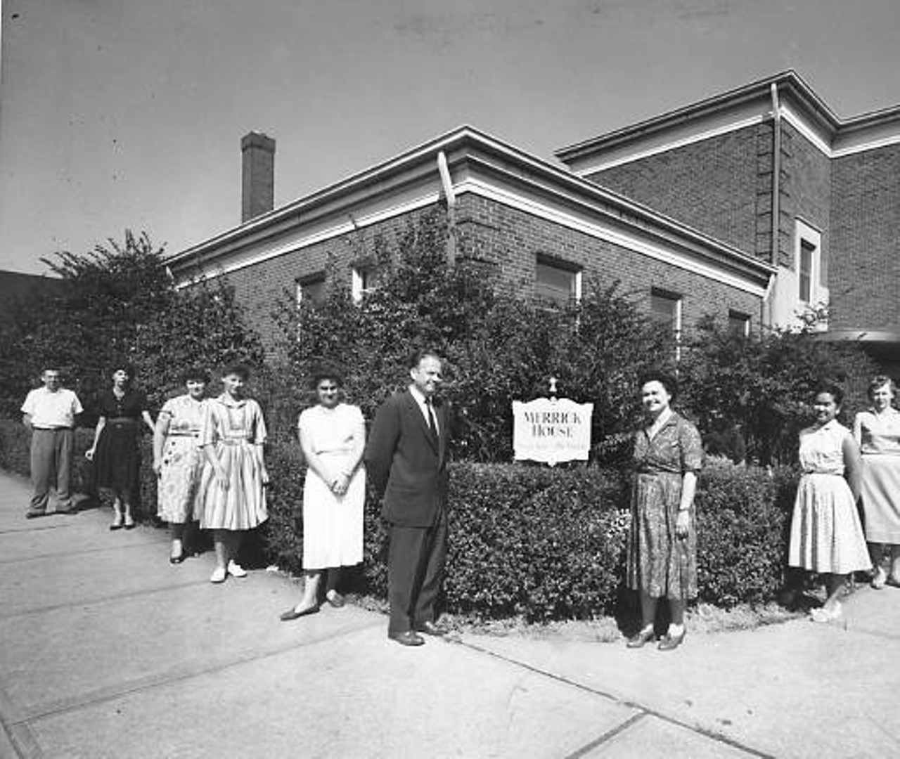 Merrick House along with all of its employees and volunteers, 1960