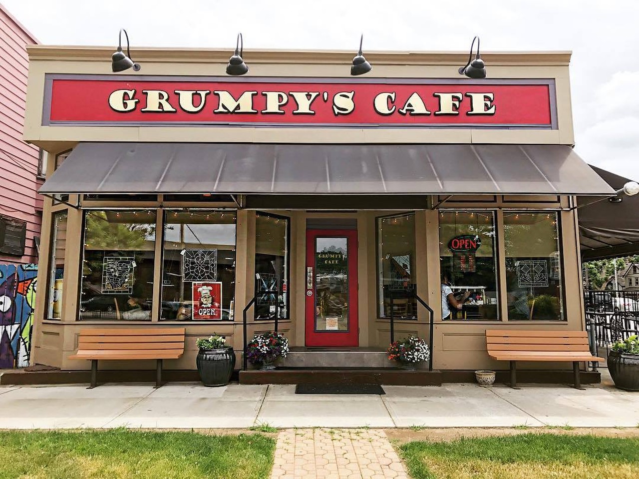  Grumpy&#146;s Cafe
2621 West 14th St., Cleveland
If breakfast is the most important meal of the day, Grumpy's is the most important restaurant in town. The Tremont staple, which is nicer than your typical hole-in-the-wall, is a cozier, artsier version of a greasy spoon &#151; warm colors and local art decorate the walls of the two-room affair. Grumpy's has several omelets and special dishes like the West 14th Special with corned beef hash, two eggs and toast. 
Photo via Scene Archives