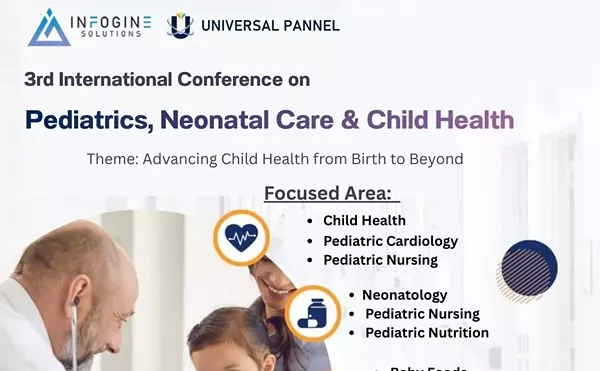 Image: 3rd International Conference on Pediatrics, Neonatal Care & Child Health (ICPNCH 2026)