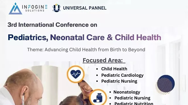 Image: 3rd International Conference on Pediatrics, Neonatal Care & Child Health (ICPNCH 2026)