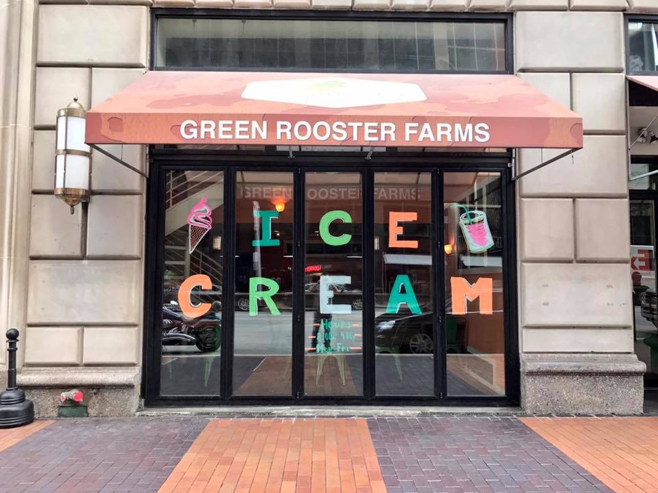  Green Rooster Farms
2033 East 14th St., Cleveland 
Even people who work around the corner might not know this place exists but you’re missing out. The Driftwood Group’s Green Rooster Farms is a cute cafe in the Playhouse Square district that offers healthy, fresh and organic ingredients in their salads, soups, wraps and sandwiches. Their breakfast burrito ($8.99) and their buffalo chicken salad ($10.49) are two of our favorites.