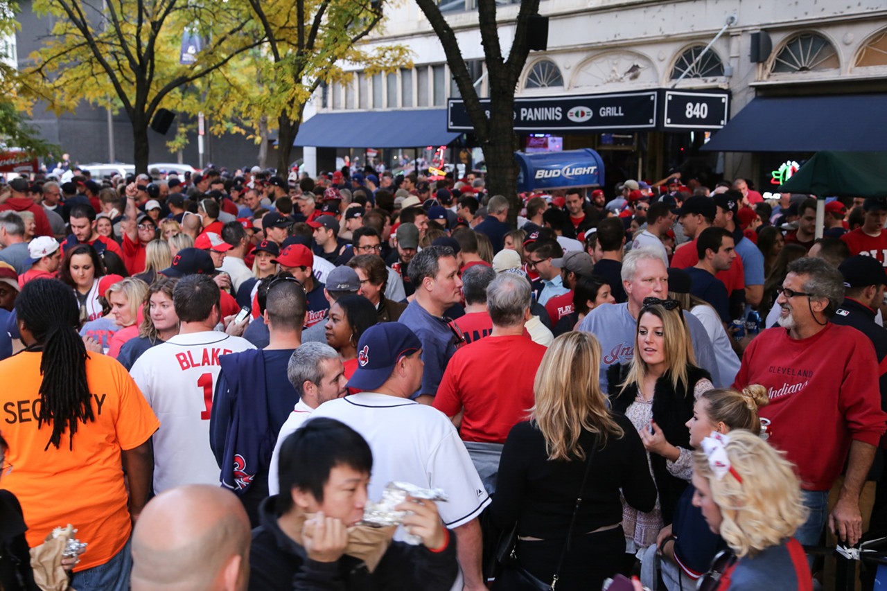 47 Photos of Cleveland Indians World Series Game 6 Festivities