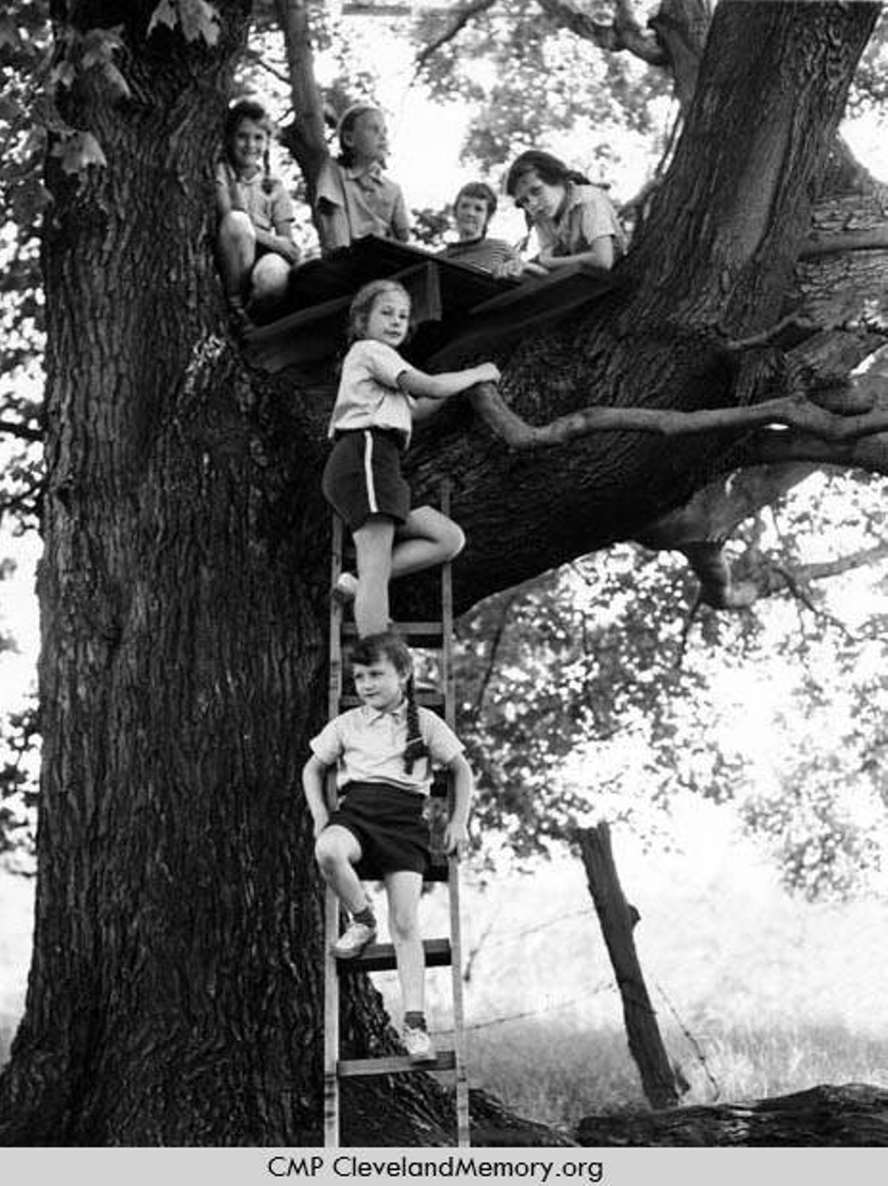  Climbing a Tree, Richfield, 1942