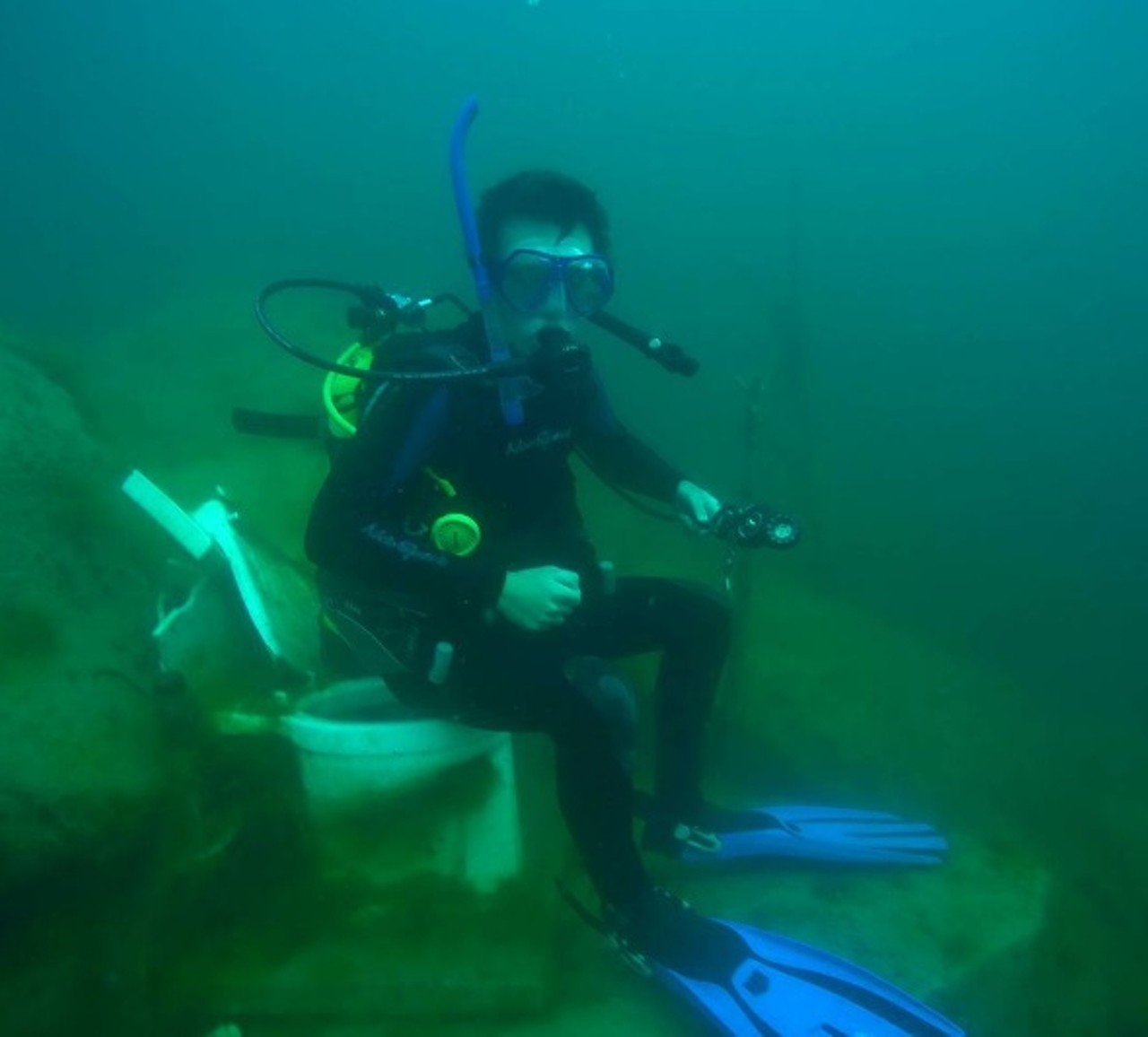  White Star Quarry
901 S. Main St., Gibsonburg, 419-637-DIVE
Known for its scuba diving as well as its relaxing swimming beach, some might even say White Star Quarry is the shit. 
Photo via kevinhockey01/Instagram