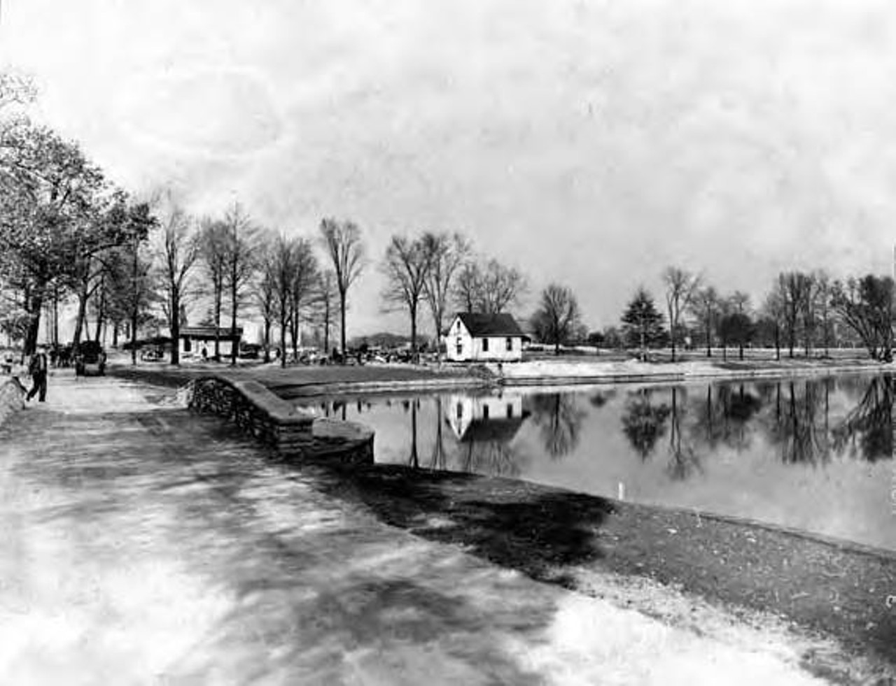  Lake on Former Rockefeller Estate, 1939 