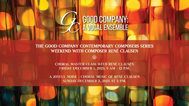 Image: A Joyful Noise ~ A Concert with Composer Ren&eacute; Clausen & Good Company