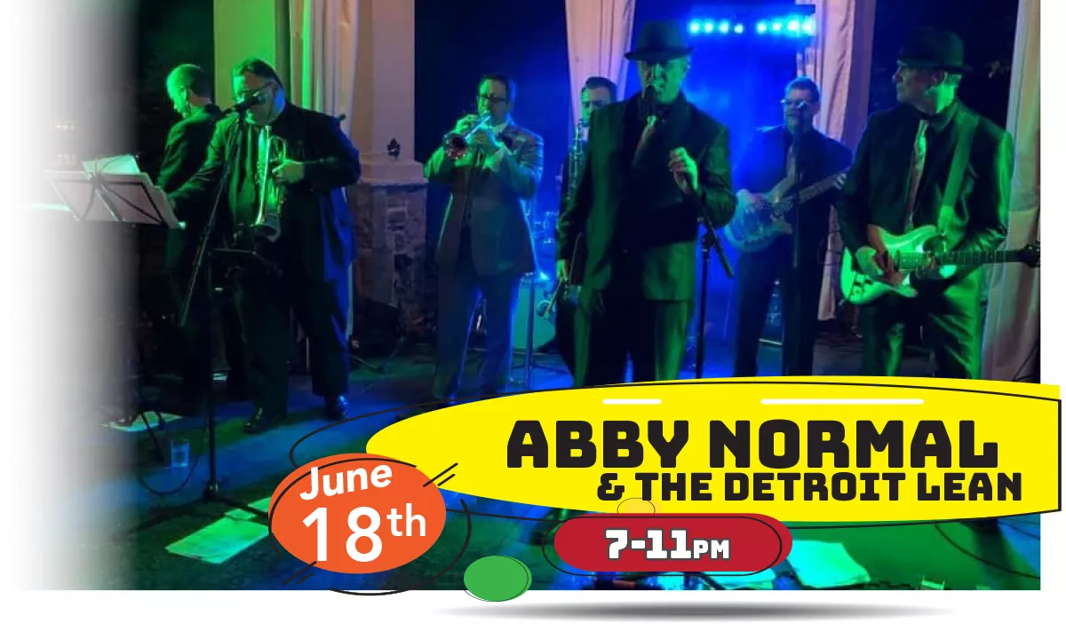 Abby Normal & The Detroit Lean playing LIVE at Whiskey Island Still & Eatery Saturday, June 18th 7-11pm!