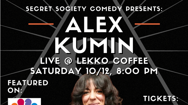 Image: Alex Kumin | Secret Society Comedy In Hingetown