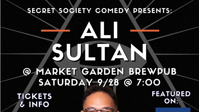Image: Ali Sultan | Secret Society Comedy In Ohio City