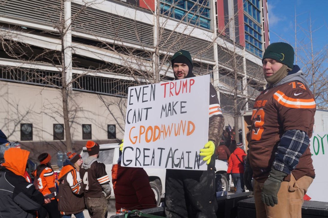 Parade for 0-16 Browns in Cleveland