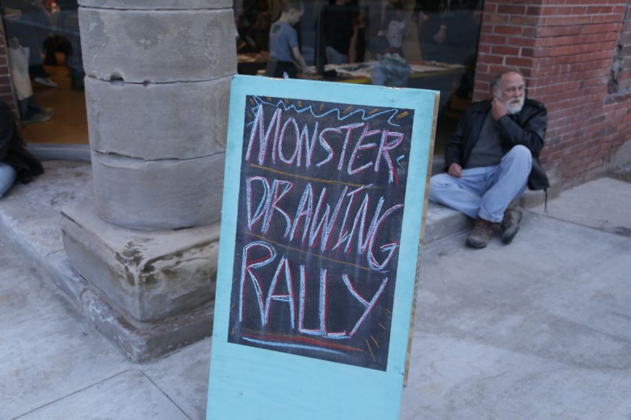All the Photos From Spaces' Monster Drawing Rally 2017