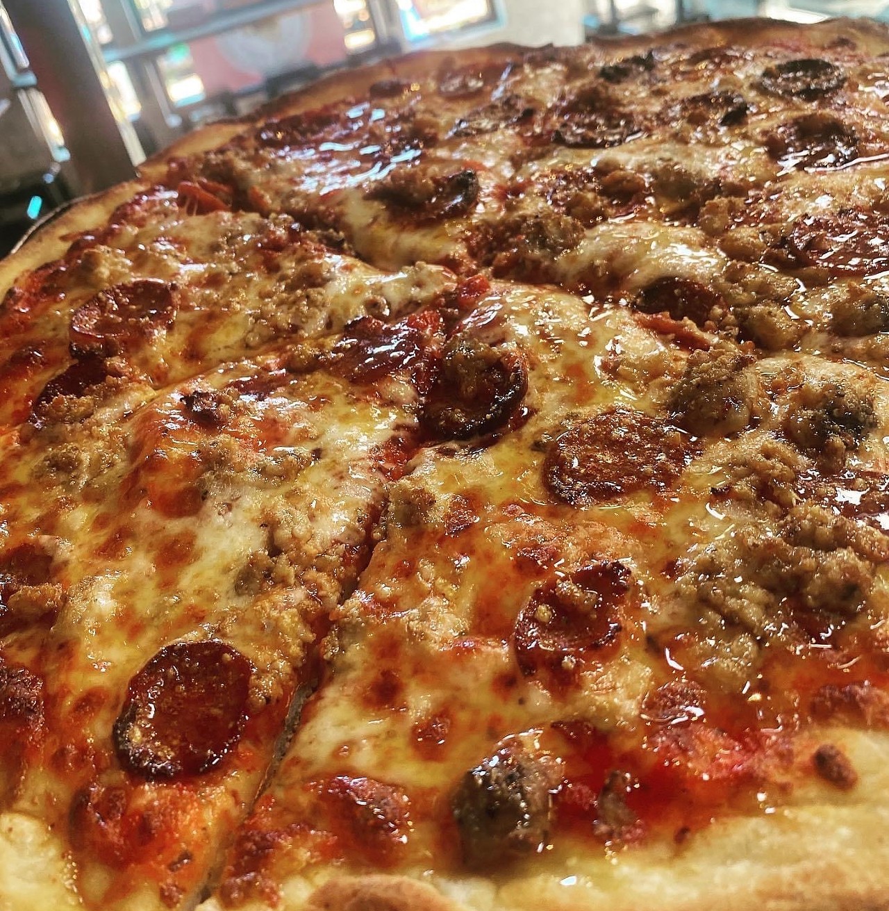  Geraci’s 
29425 Chagrin Blvd., Pepper Pike 
At Geraci’s in Pepper Pike, they're offering their 10 inch honey pie with red sauce, mozzarella, romano, pepperoni, sausage and Akron Honey habanero hot honey. Gluten free option available.