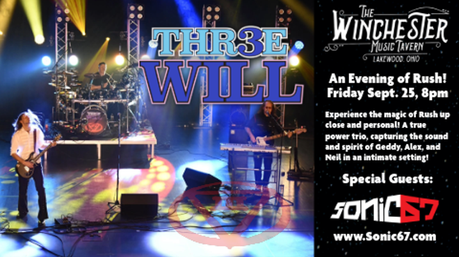 Image: An Evening of Rush with THR3E WILL and guest Sonic 67