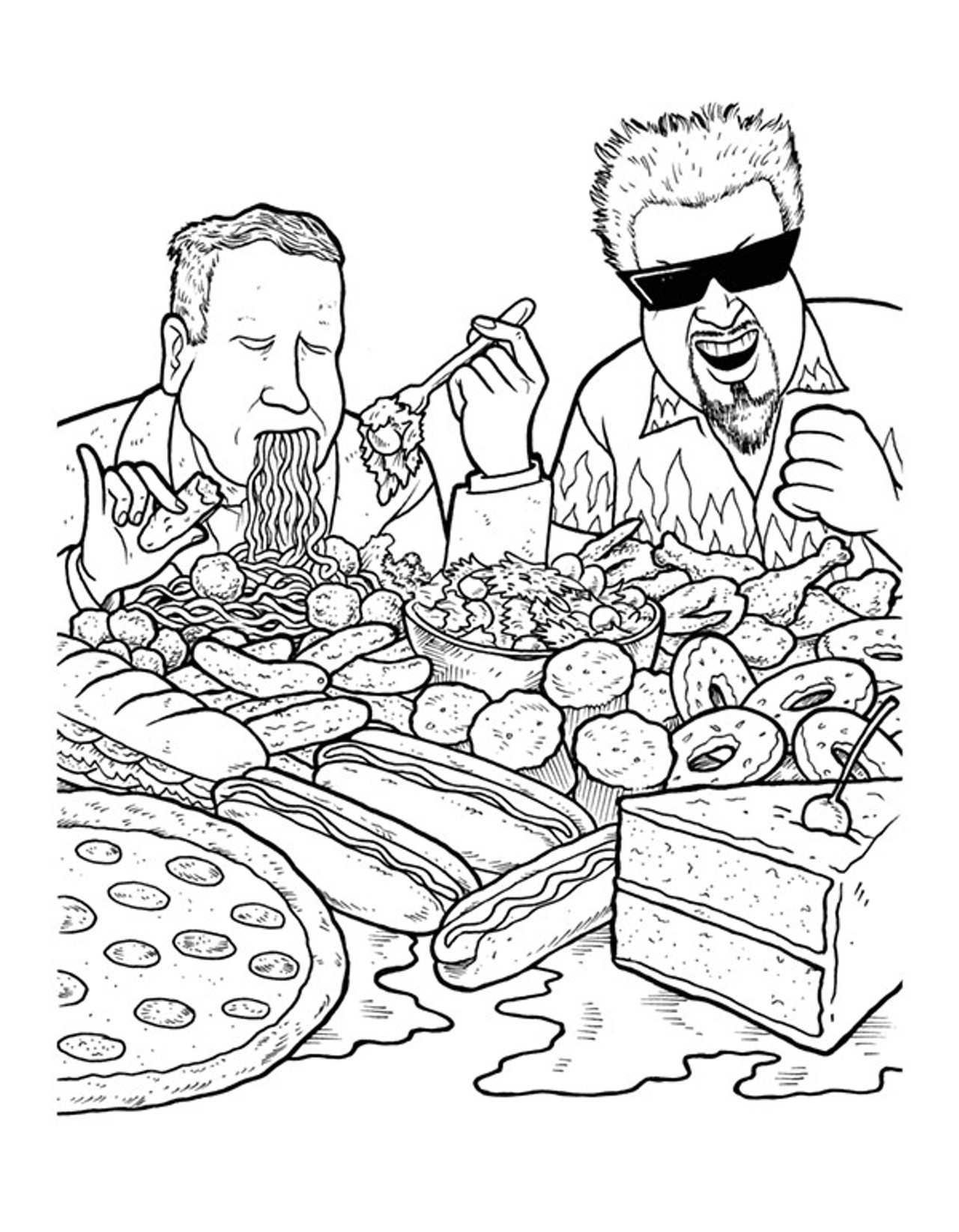 Ohio Governor John Kasich and Guy Fieri bond over Cleveland eats.