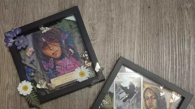 Image: ART CLASS: Tarot Card Intention Art Class