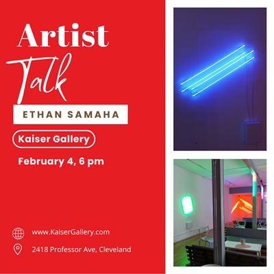 Artist Talk: Ethan Samaha