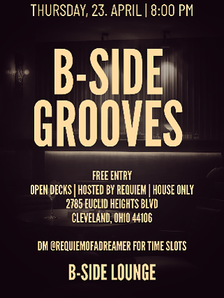 Image: B SIDE GROOVES: OPEN DECKS