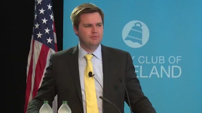 Vance at the City Club in 2017.