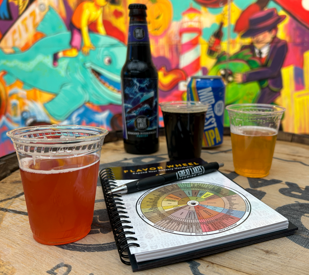 Beer 101 Hop College materials.