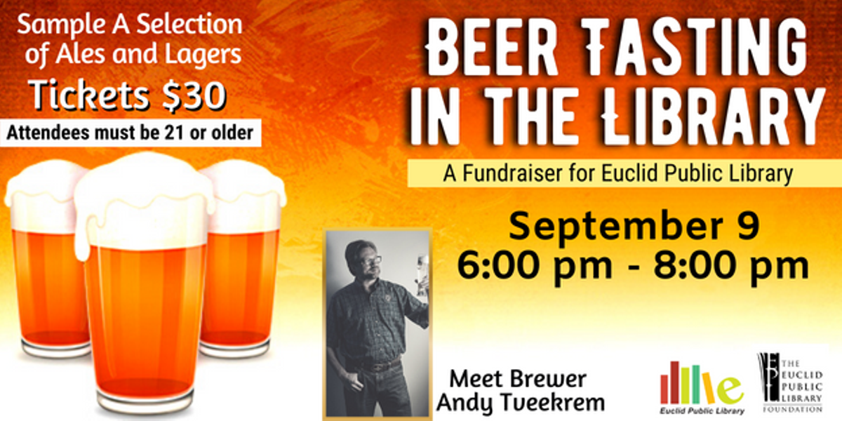 Beer Tasting in the Library