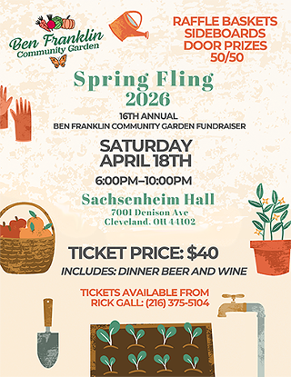 Image: Ben Franklin Community Garden Spring Fling Fundraiser