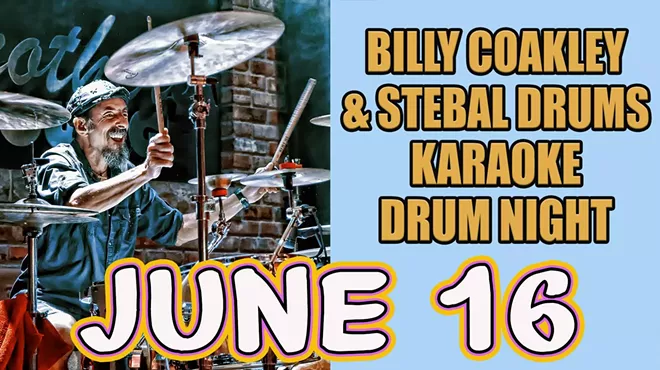 Image: Billy Coakley & Stebal Drums: Karaoke Drum Night