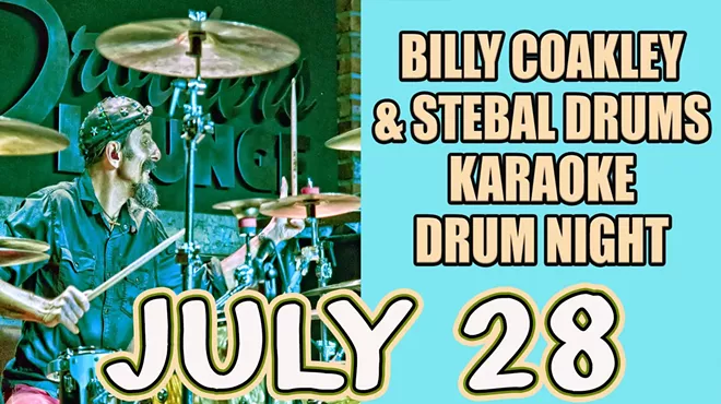 Image: Billy Coakley and Stebal Drums: Karaoke Drum Night