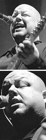 Black Francis, fronting the Pixies at Akron's Rhodes - Arena, Sunday, November 21. - Walter  Novak