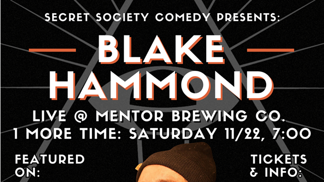 Image: Blake Hammond | Secret Society Comedy In Mentor