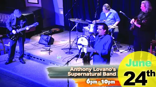 Image: Blues Night - Anthony Lovano&rsquo;s Supernatural Band Playing Live at Whiskey Island Still & Eatery!