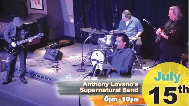 Image: Blues Night Featuring Anthony Lovano's Supernatural Band Playing Live at Whiskey Island Still & Eatery!